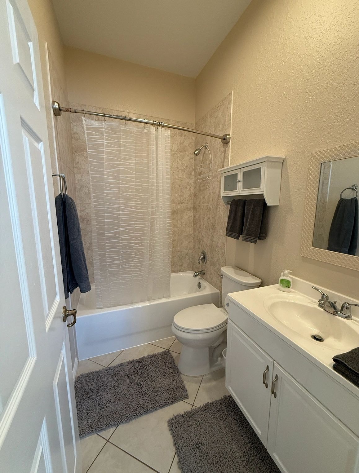 Apartment One bathroom